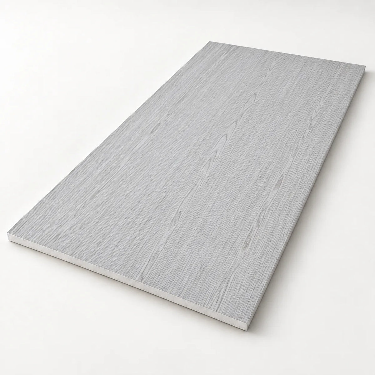 Dalle acoustique de plafond en bois, finition chêne blanchi, vue du produit