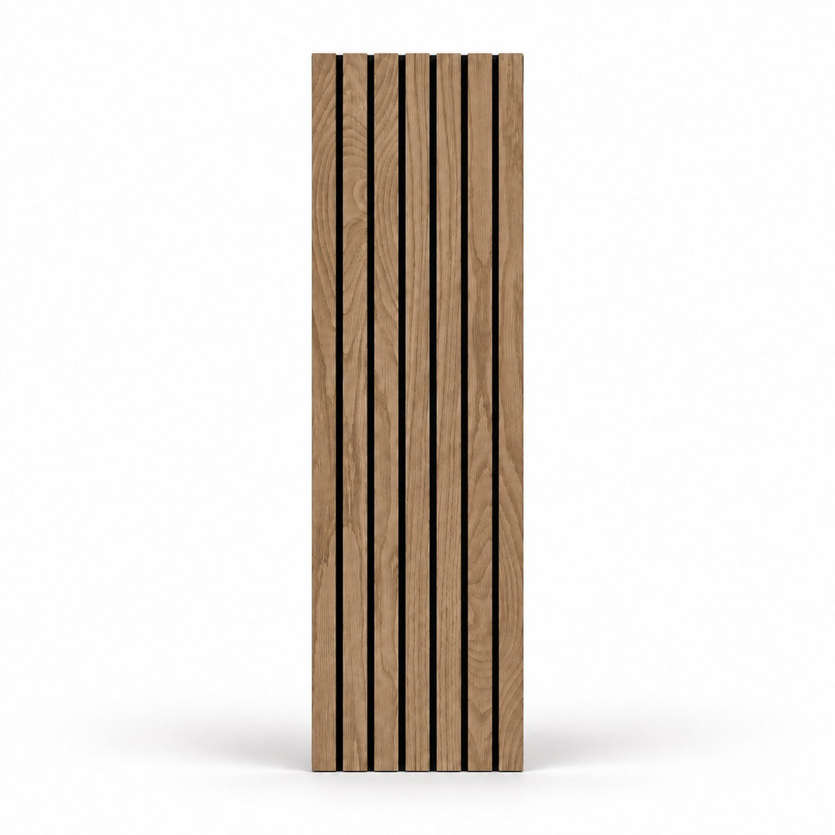 Panneau acoustique mural compact en chêne bronze – vue produit isolée