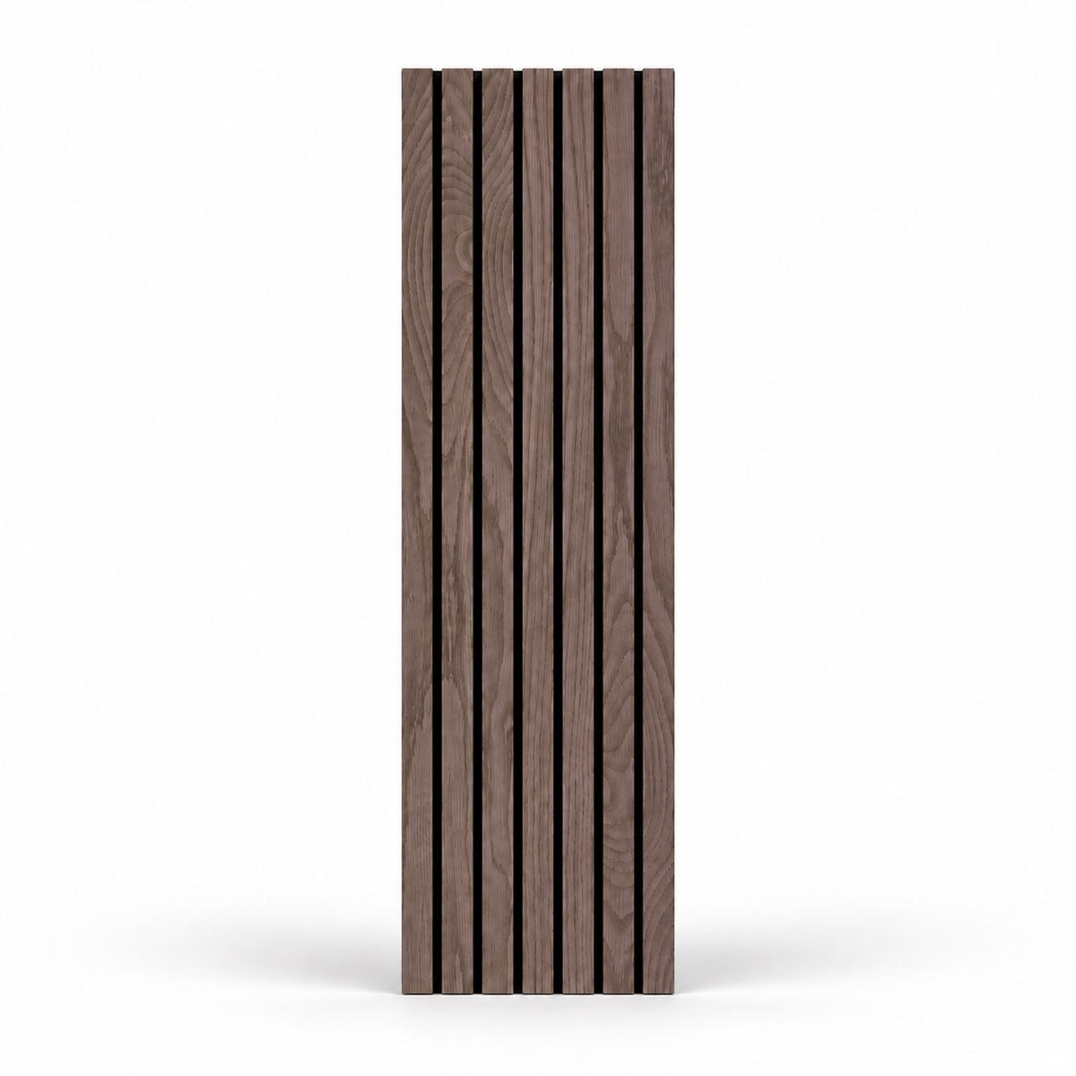 Panneau acoustique mural compact en chêne fumé – vue produit isolée