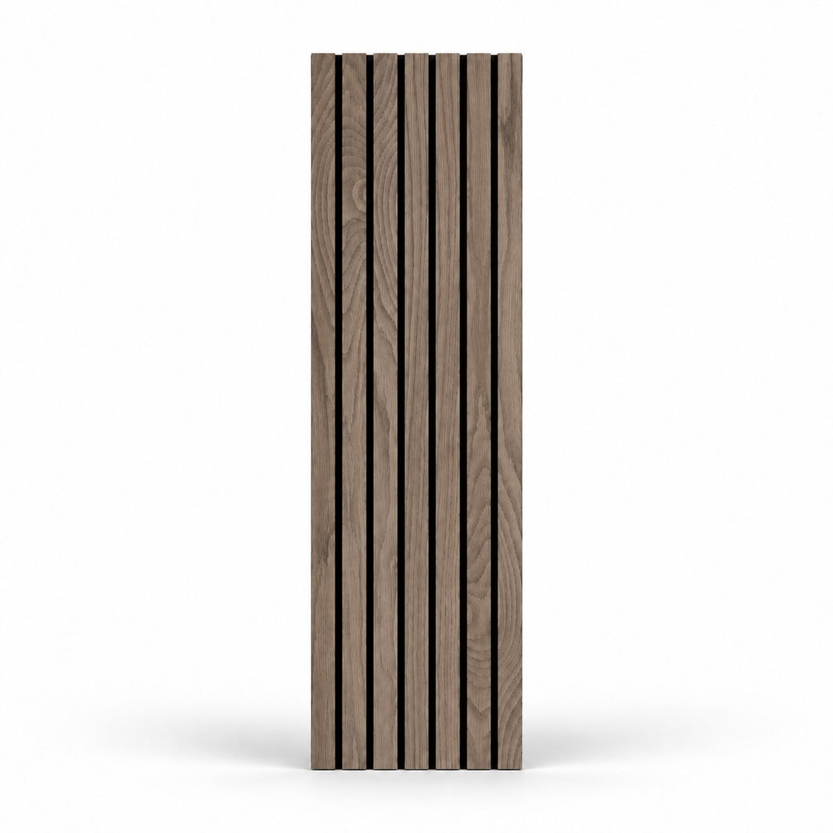 Panneau acoustique mural compact en noyer – vue produit isolée