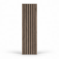 Panneau acoustique mural compact en noyer – vue produit isolée