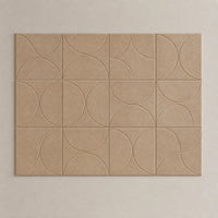 Panneau mural feutre pet orbit en composition murale design