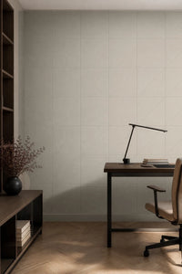 Panneau mural en feutre PET – Motif Tilt — Écru — vue 5