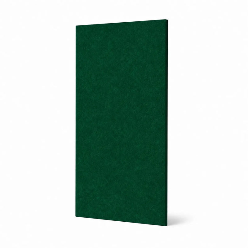 Texture et matière du panneau mural en feutre pet uni couleur Vert forêt