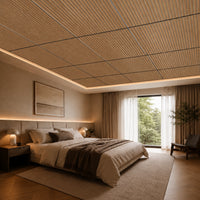 Dalle de plafond à tasseaux bois – Dos WWCB